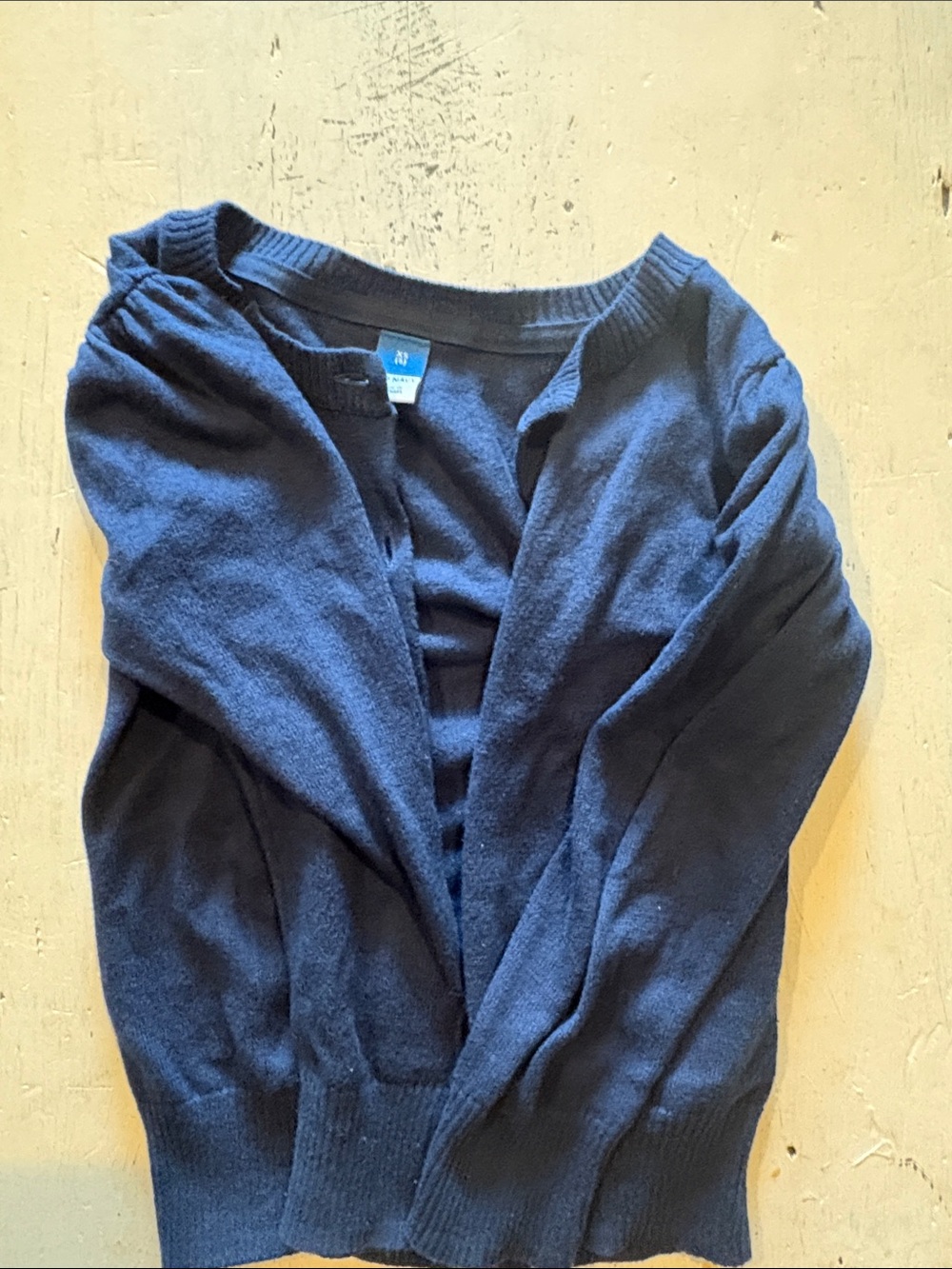 Old Navy Dark Blue kids Open-Front Cardigan